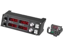 Mando Multiplataforma LOGITECH Pro Flight Radio Panel Negro