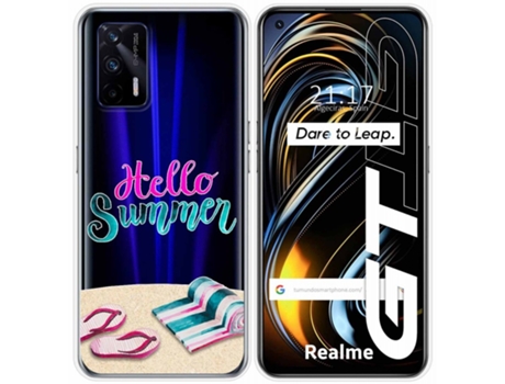 Carcasa Realme GT 5G TUMUNDOSMARTPHONE Dibujos Transparente Multicolor