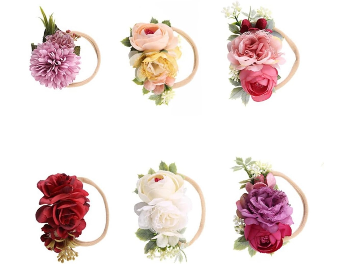 Conjunto De 6 Diademas Para Niños Y Niñas, Cómodos Accesorios Para El Cabello Para Niñas.
