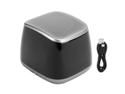 Altavoz Inalámbrico Manos Libres Bluetooth 5.0 Gris Con Carcasa De Plástico Para Uso De Escritorio.