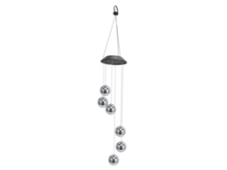 Luz solar con campanilla de viento, resistente al agua IP67, luz decorativa para fiestas CHABERLU