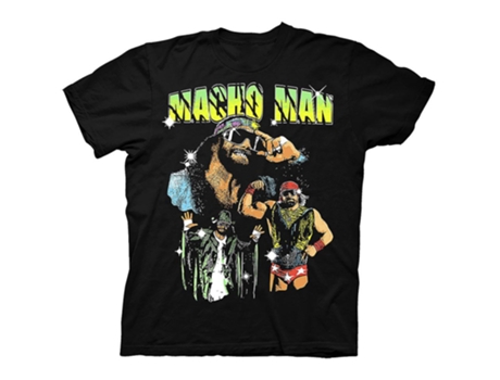 Camiseta ROCKINSTONE Triple Threat Macho Man Randy Savage (XXXL)