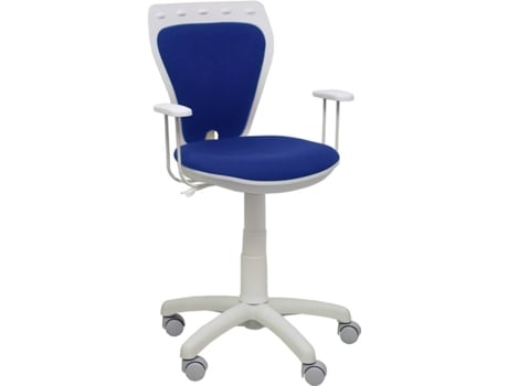Silla Operativa PYC Salinas Azul (Brazos Ajustables - Tela)