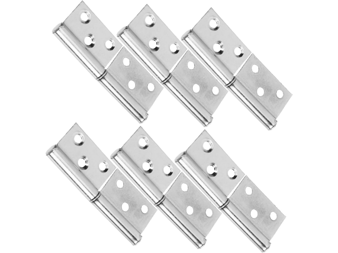 Bisagras 6 Piezas Bandera Elevables Acero Inoxidable