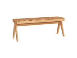 Banco Lasdarvoo 120x35x45 cm Bambú natural [EN.CASA]