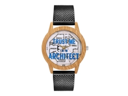 Reloj Analógico De Cuarzo Unisex Zhoulianfa, Estilo Casual Y Elegante Para Negocios, Color Negro.