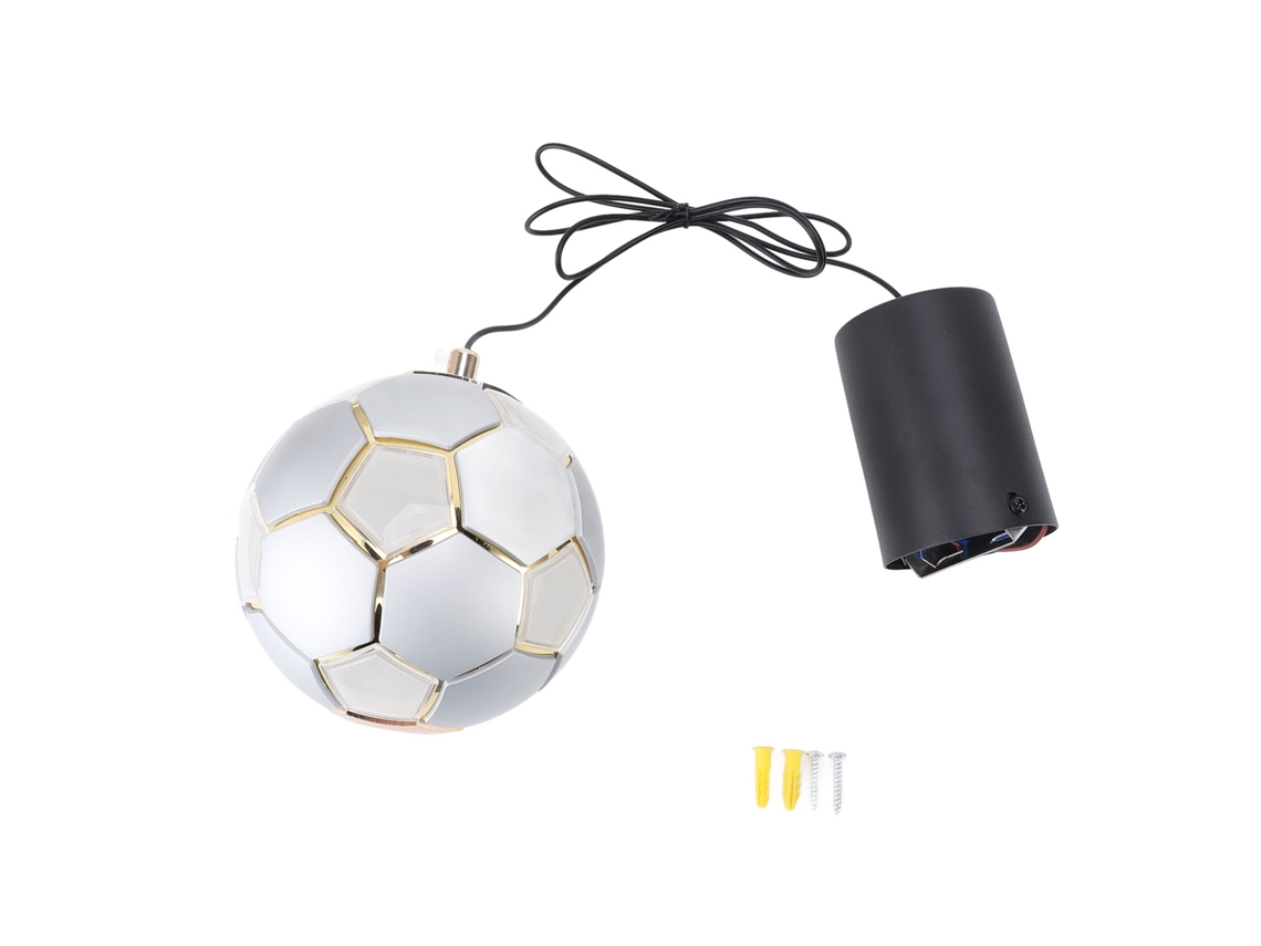 2026-lámpara Colgante De Fútbol Led Para Techo, Luz Cálida, 100-265v, Plata, Ideal Para Dormitorios, Salones Y Estudios
