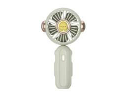 Ventilador vertical para estufa de 6 aspas - Plateado