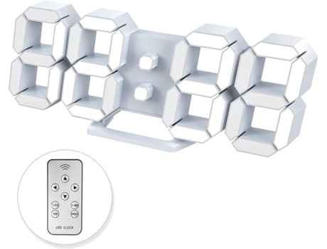 Radio Despertador OHPA Led1302 Blanco
