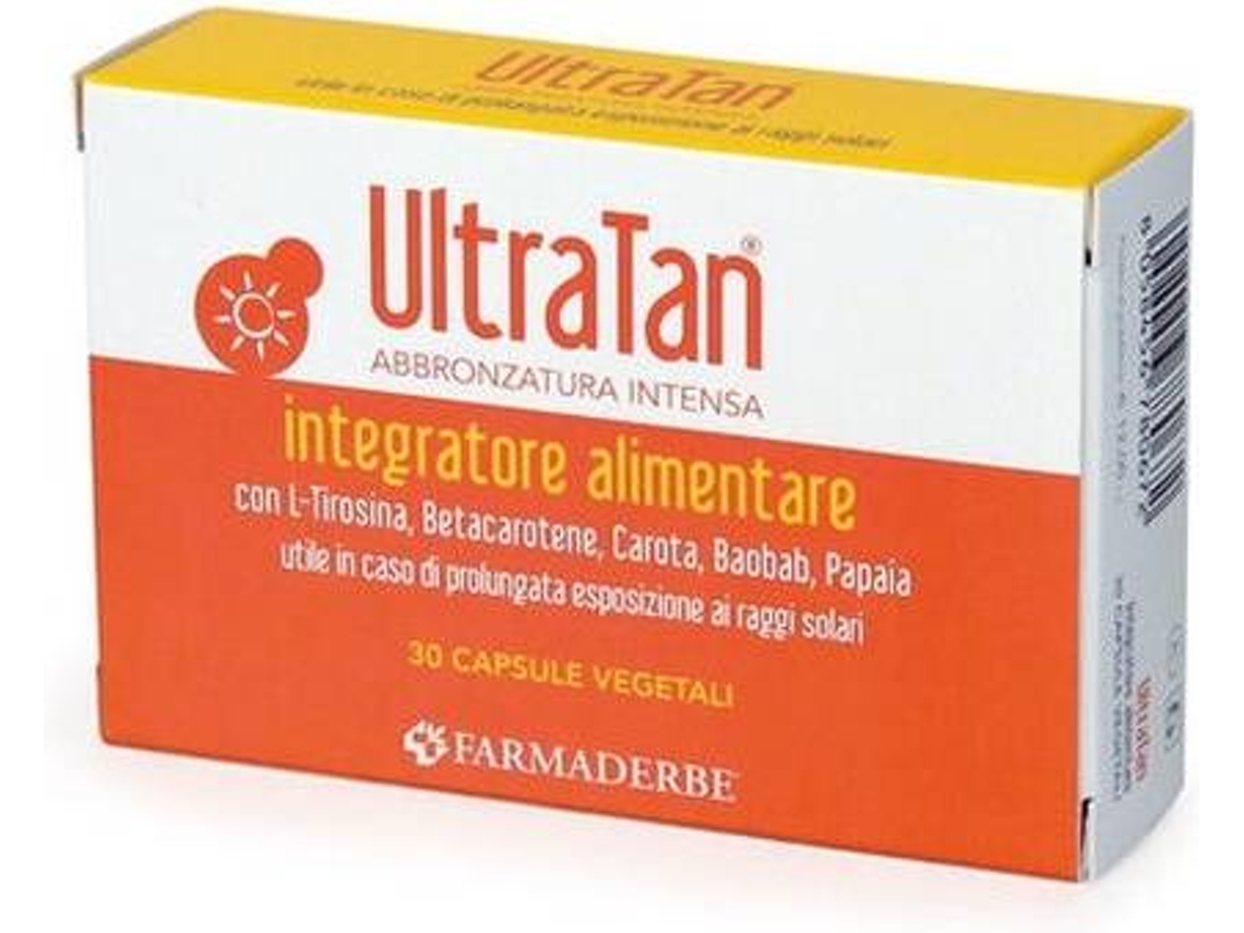 Complemento Alimentar FARMADERBE Complemento Ultra Tan (30 cápsulas)
