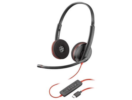 Auriculares con cable negro Polycom C3220 Usb-A