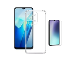 Kit De Funda Antigolpes Superprotect Película De Cristal Templado Clearglass Phonecare Para Xiaomi Poco C85 - Transparente