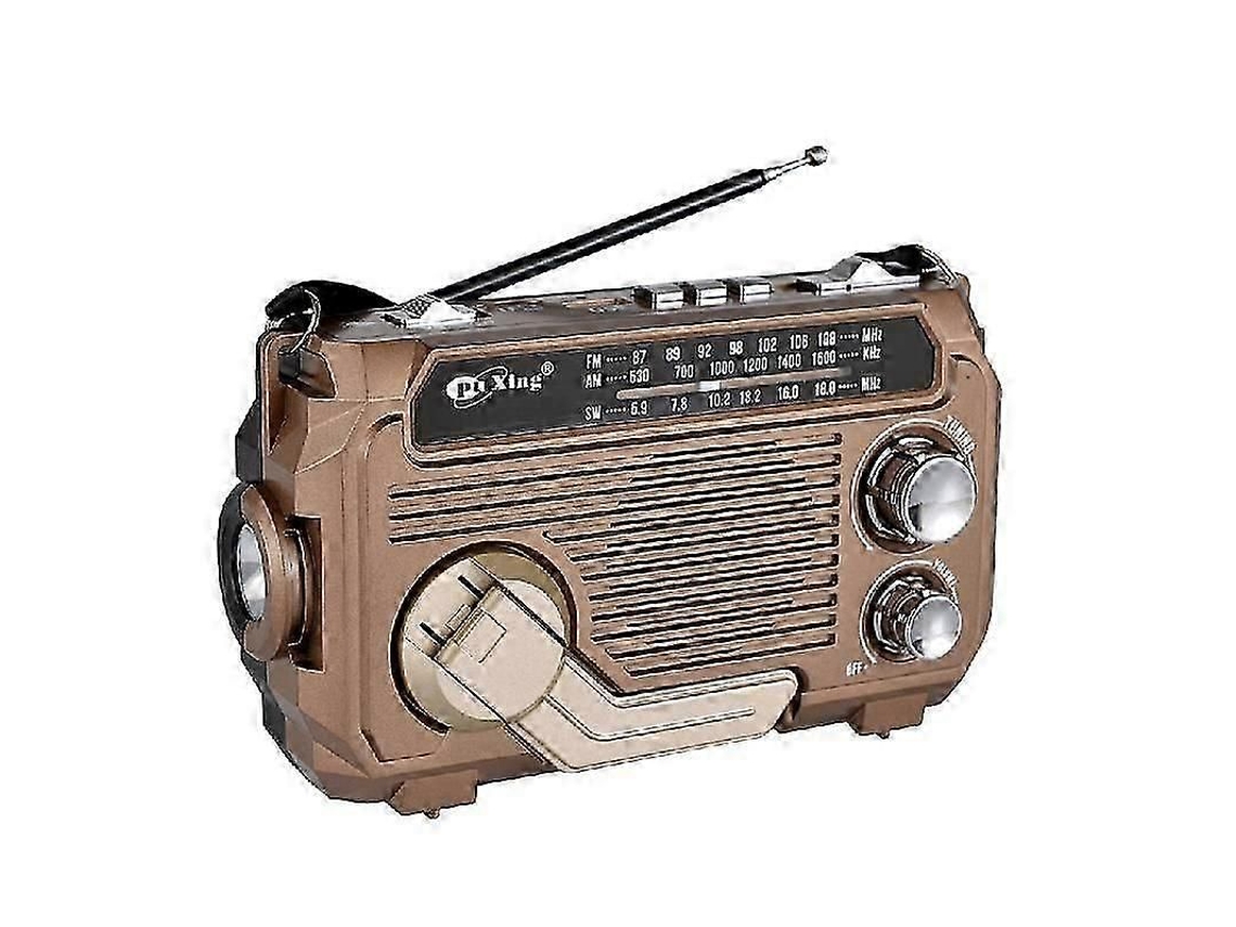 Radio de emergencia solar GOKOCO con manivela, 10000 mAh
