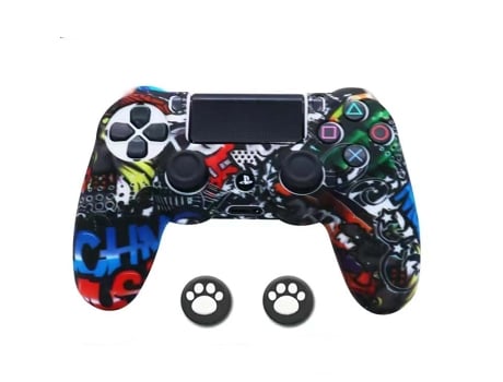 Carcasa para mando PS4 MOROROR Multicolor