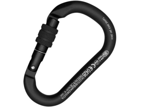 Mosquetón de Escalada KONG H.M.S. Napik Screw Sleeve (Negro - Talla Única)