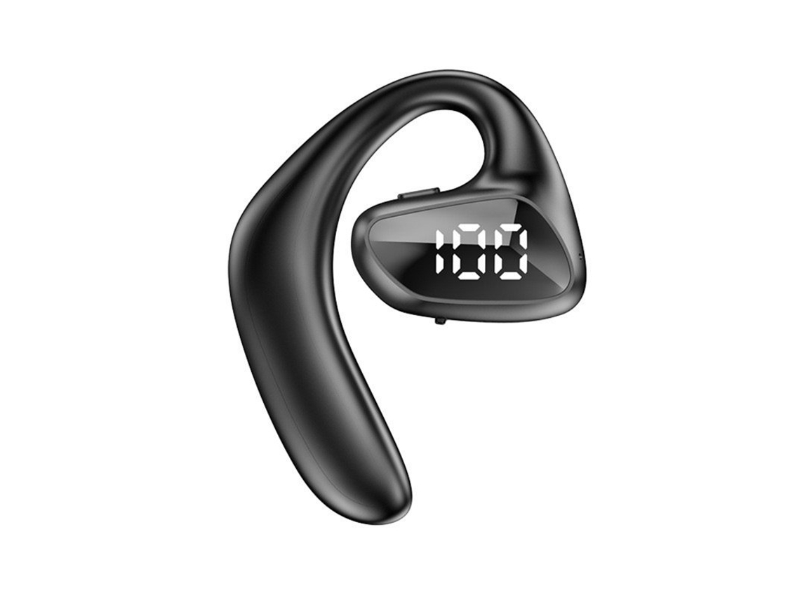 Kit manos libres inalámbrico Bluetooth M-K8 tipo de oreja colgante oído derecho unilateral corporativo Negro