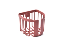 Soporte de papel higiénico rojo para montaje en pared para baño