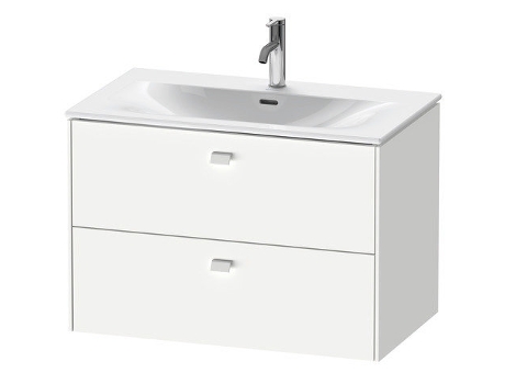Mueble DURAVIT Brioso bajo lavabo montado en la pared 82,0 x 47,9 cm 2 cajones incl. recorte de sifón y delantal para lavabo Viu 234483
