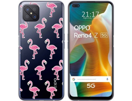 Carcasa Oppo Reno 4Z 5G TUMUNDOSMARTPHONE Flamenco Multicolor