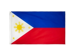 Bandera De Filipinas De 3x5 Pies, Poliéster 100d, 2 Unidades, Alta Calidad, Resistente A La Decoloración.