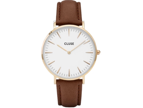 Reloj CLUSE Mujer (Piel - Marrón)
