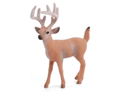 Conjunto De Figuras De Animales Del Bosque En Miniatura: Ciervo, Ardilla, Zorro - Regalo De Cumpleaños, Juguete Educativo