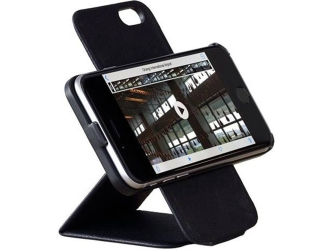 Funda iPhone 6, 6s, 7, 8 JUST MOBILE SpinCase Negro