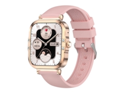 Reloj inteligente YANYXR para mujer con pantalla AMOLED HD de 1,75 pulgadas en color rosa.