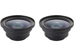Lentes Macro Profesionales 2x De 37 Mm + 72 Mm Y Gran Angular 0.39x Full Hd Para Videocámara 4k
