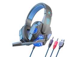 Auriculares con cable SZSMART SY830MV ( On ear-micrófono-Azul )