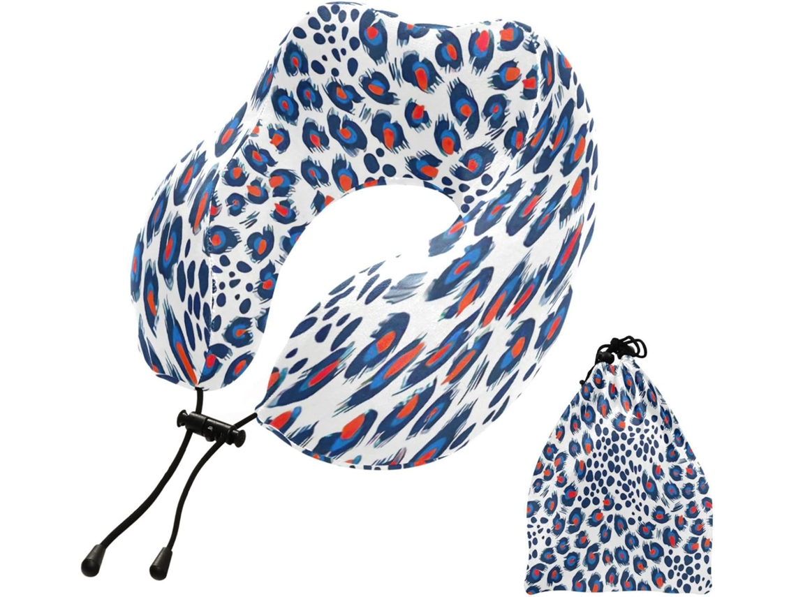 Almohada Viaje Dormir Aviones Espuma Viscoelástica Poliéster Viscoelástica. Fácilmente Soporte Fácil
