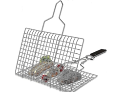 Cesta portátil para parrilla, cesta portátil para barbacoa, para pescado, verduras, filetes, camarones y salchichas, Zd.16 Rosewell