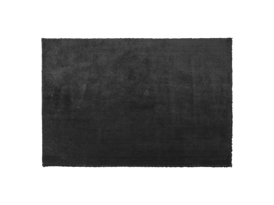 Alfombra BELIANI Evren de Poliéster Negro 140x200