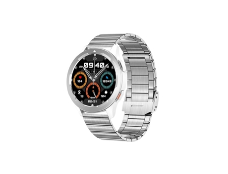 Fw05 Sports Smartwatch Control de Acceso Llamadas Bluetooth Detección de Temperatura Plata VEANXIN