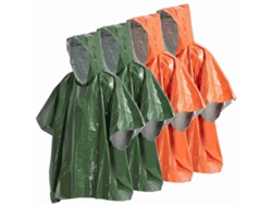 Paquete De 4 Ponchos De Emergencia Para La Lluvia, Manta Térmica Resistente A La Intemperie, Equipo De Camping, Equipo De Supervivencia Al Aire Libre