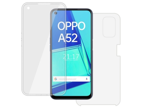 Carcasa Oppo A52 TUMUNDOSMARTPHONE 360 Transparente