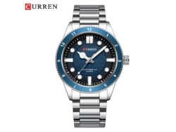 Reloj De Pulsera Sencillo Para Hombre (azul), Resistente Al Agua, Esfera Redonda, Reloj De Moda.