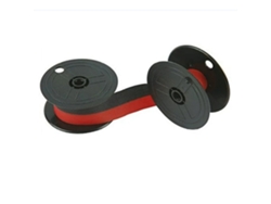 NEVEANCE Cintas de calculadora compatibles para calculadoras universales de doble bobina, cintas negras y rojas con colores vivos y consistentes, cintas de ree