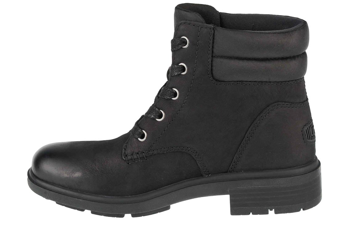 Harrison Lace Boot mujer zapatos ugg cuero negro 38