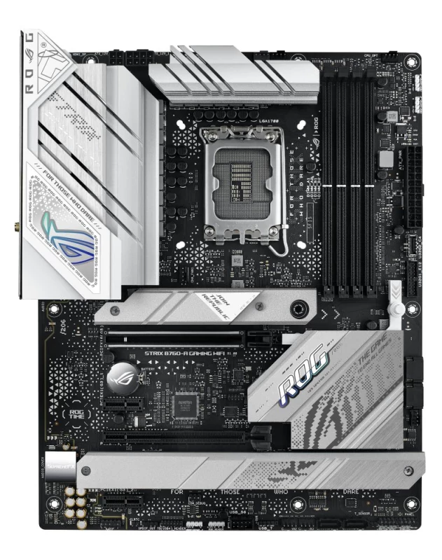 Placa Base Atx ASUS Rog Strix B760-A Gaming Wifi Lga1700 B760 Ddr5 Blanca