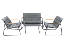 Conjunto de muebles de jardín Lexila Vcm de 4 piezas