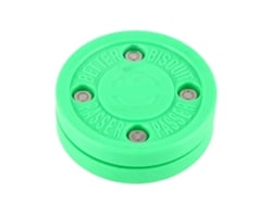 Puck De Hóquei No Gelo De Polioximetileno Verde Para Treinamento Diário E Patinação Em Rolamento