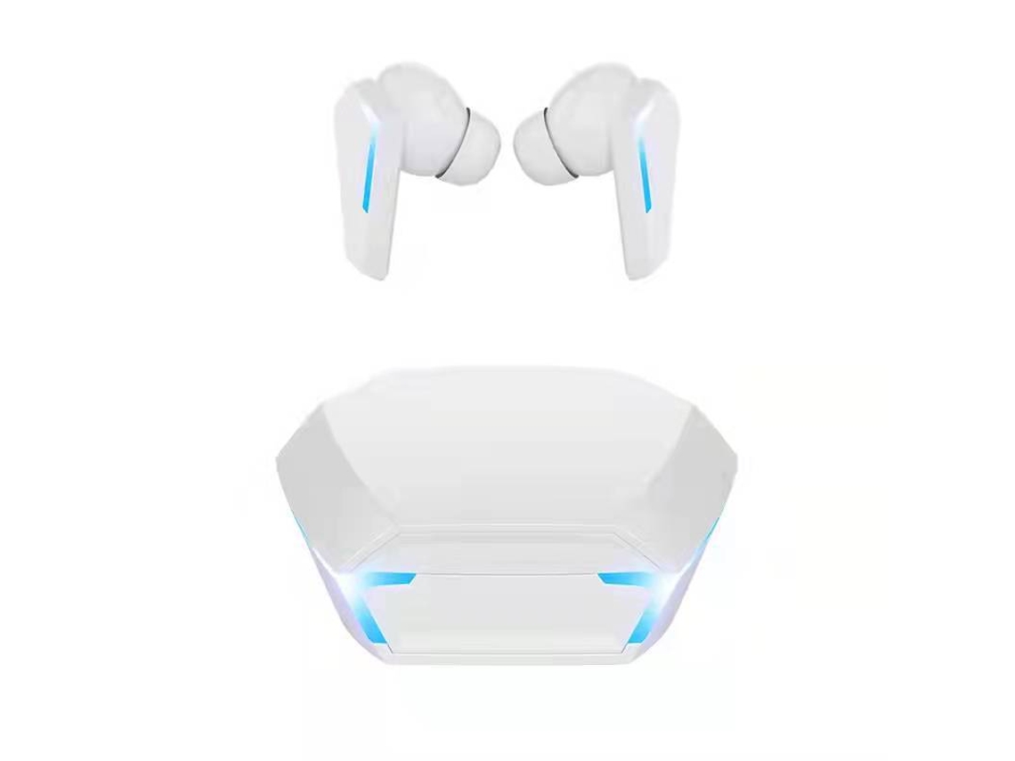 Auriculares Bluetooth True Wireless SENLIN Binaural Tws Gaming Pantalla digital Baja latencia Blanco