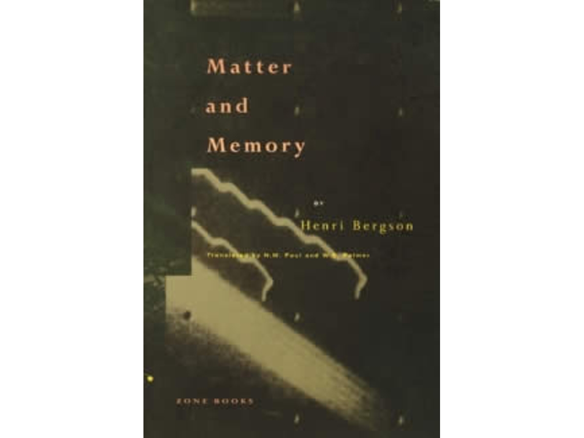 Libro Matter And Memory de Henri Bergson  N.M. Paul  W.S. Palmer (Inglés)