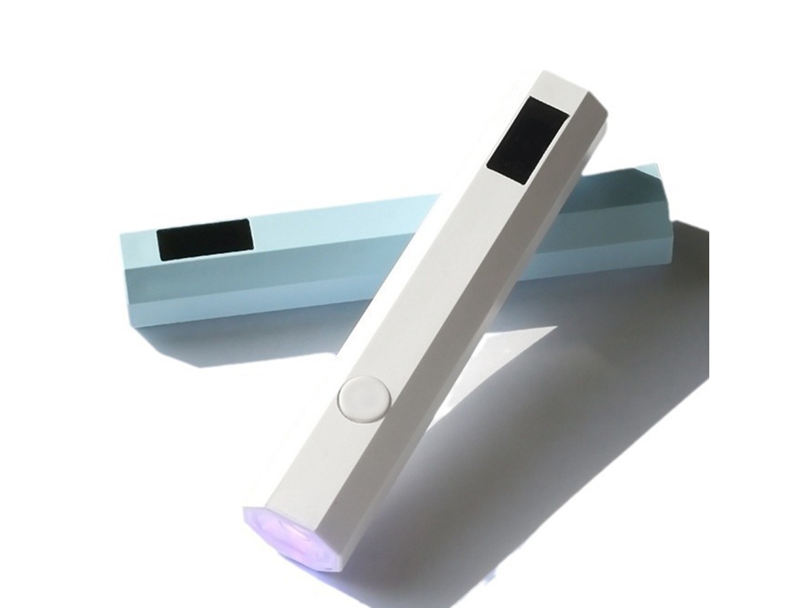 Lámpara De Uñas Portátil Con Pantalla Lcd, Lámpara De Secado De Uñas Recargable Para Uso Doméstico.