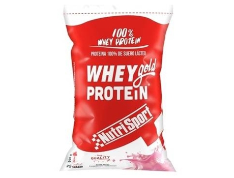 Complemento Alimenticio NUTRISPORT Whey Gold Protein Morango (500 g)