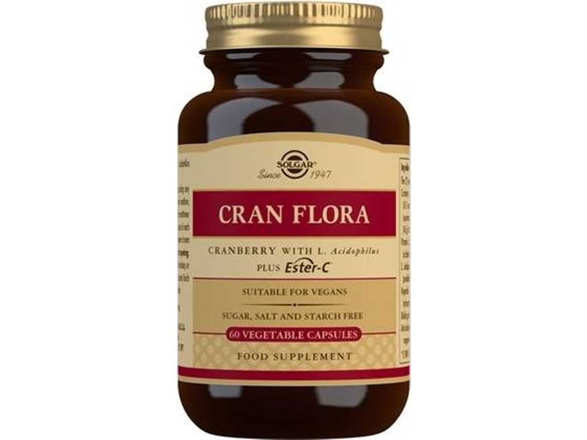 Complemento Alimentar SOLGAR Cran Flora (60 cápsulas)
