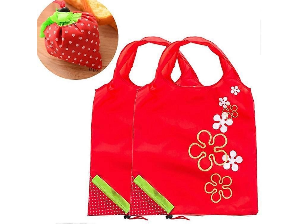 Juego de 2 bolsas de compra plegables y reutilizables GOKOCO