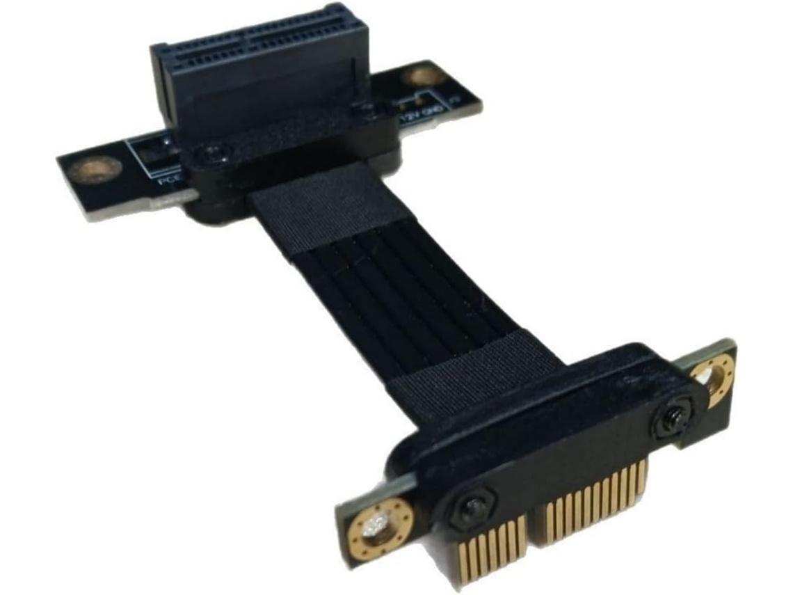Cable De Extensión Pcie 4.0 1x De Alta Resistencia Con Conectores Reforzados Con Metal Para Extender