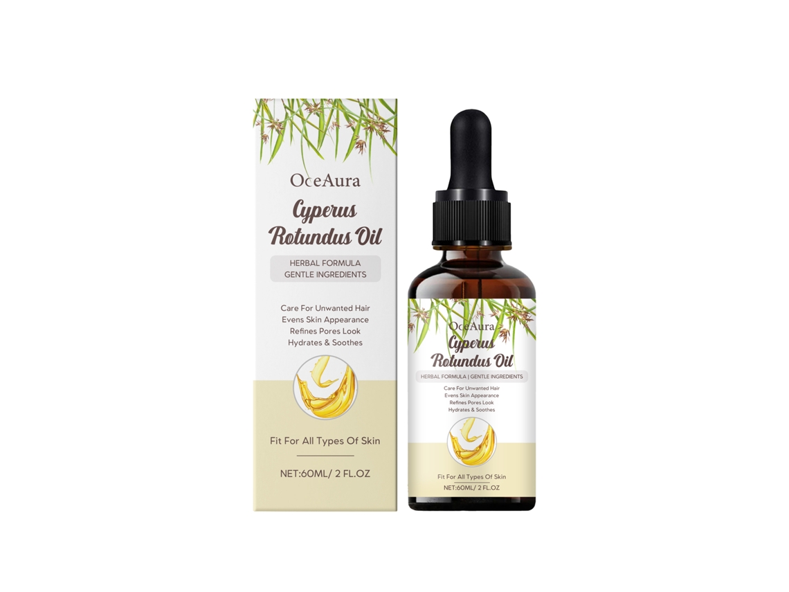 Aceite depilatorio para el cuidado posterior a la depilación